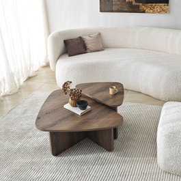 Hanah Home Ballare Set - Nogal